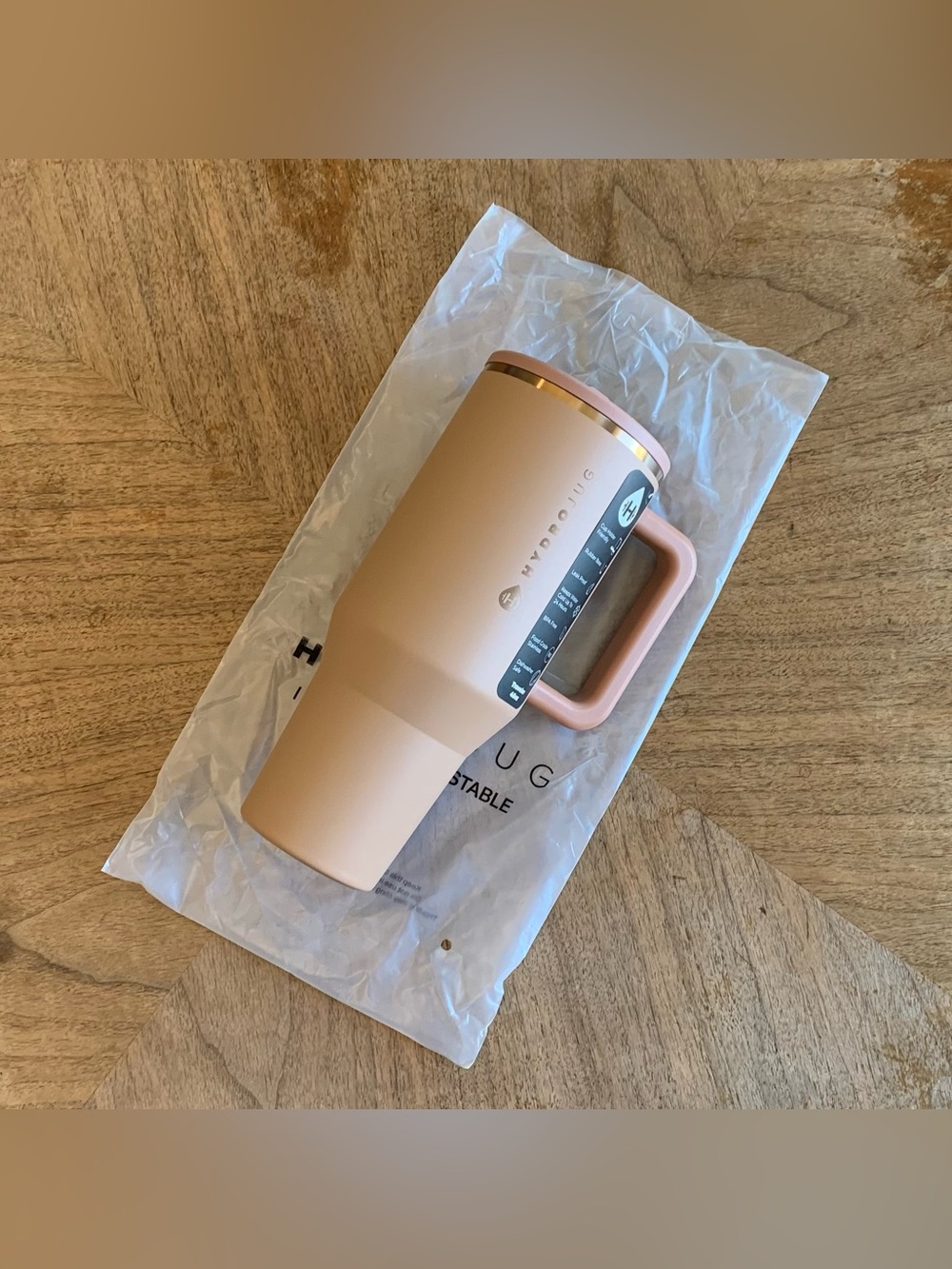 Hydrojug Caramel 40oz Traveler Tumbler